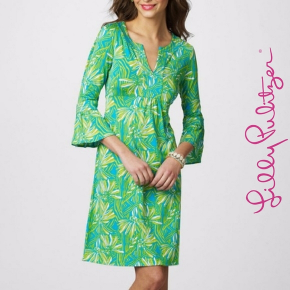 Lilly Pulitzer Dresses & Skirts - 🆕Lilly Pulitzer Twyla Silk Blend Dress Sz Medium